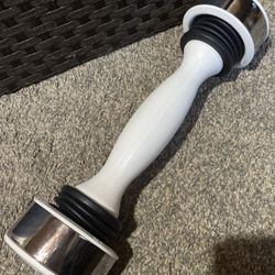 Shake Weight 2.5 LB White Dumbbell - Home Fitness Exercise Training Tone Weights