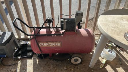 Craftsman Air pressure for tires