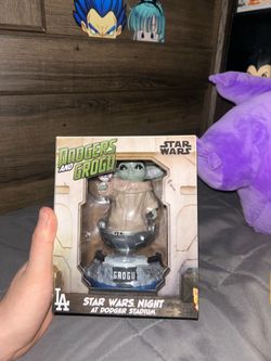 Grogu dodgers Star Wars night