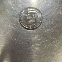Half One Dollar Coin