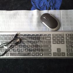 Wireless Mouse And Full Size Keyboard