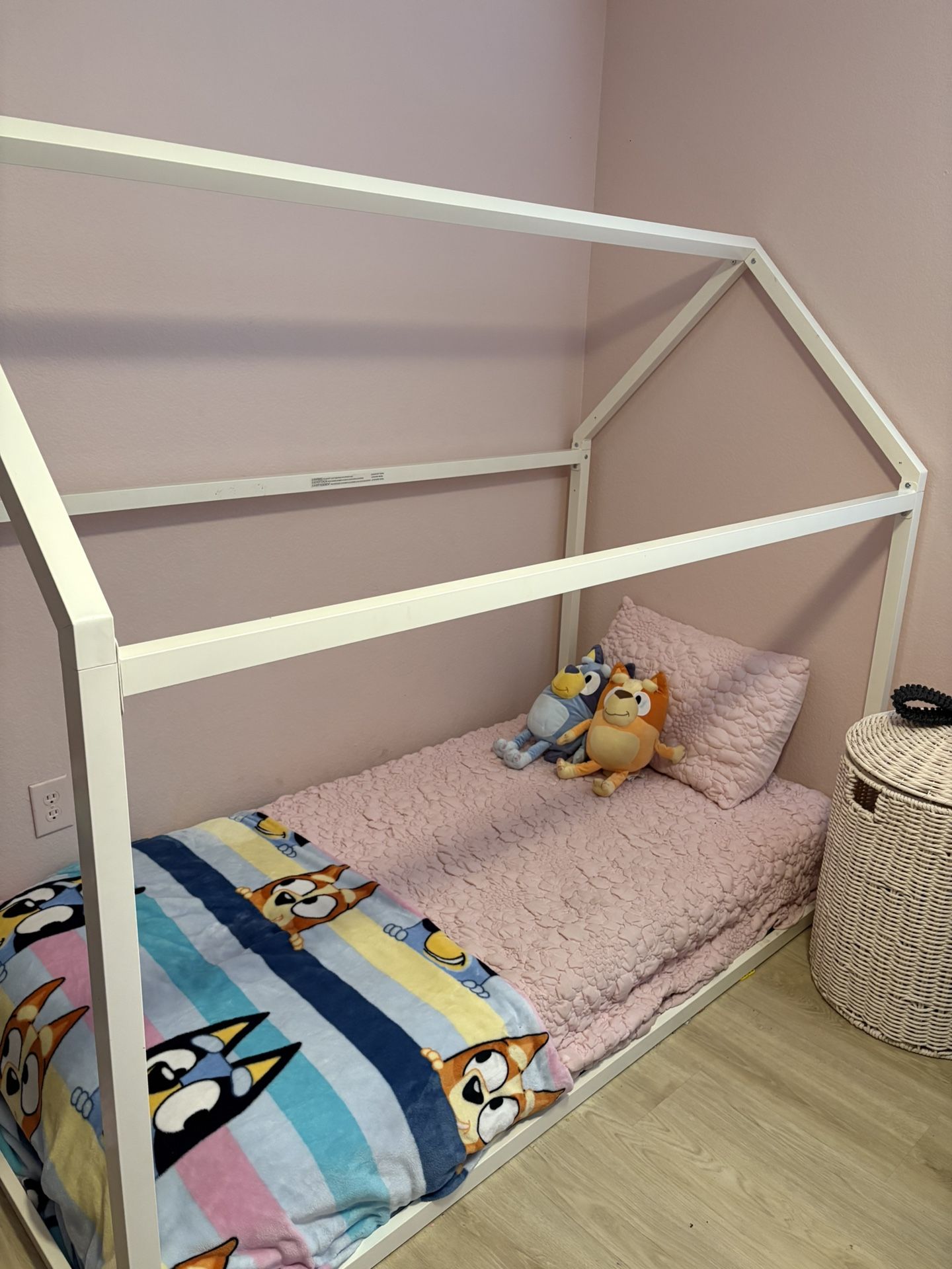 White Montessori Twin Bed
