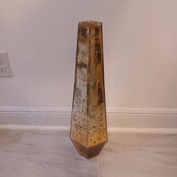Gold Glass Vase