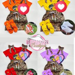 Girls Camo Set