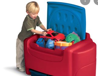 Little Tiks toy Box Red & Blue