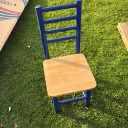 Small Wooden Kids Chair