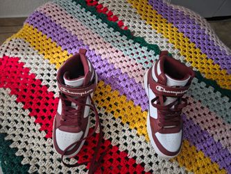 Champion Burgundy High-Tops - Size 6y