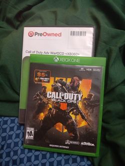 Call Of Duty Adv Warfare And Black Ops 4 