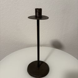 Heavy Metal Candle Holder Modern Shape