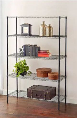 5-Tier Wire Shelving Unit