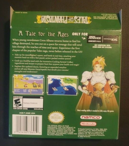Tales Of Phantasia GBA