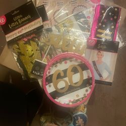 60th Birthday decor