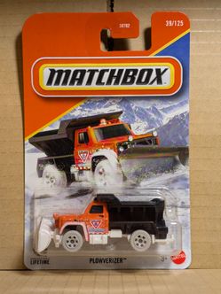 Matchbox Snow Plow