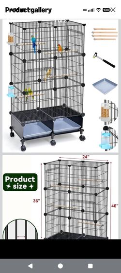 Viscoo bird cage