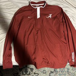 Nike Alabama Crimson Tide Quarter Zip Windbreaker