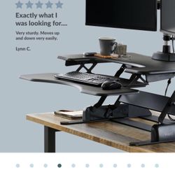 VariDesk standing desk converter