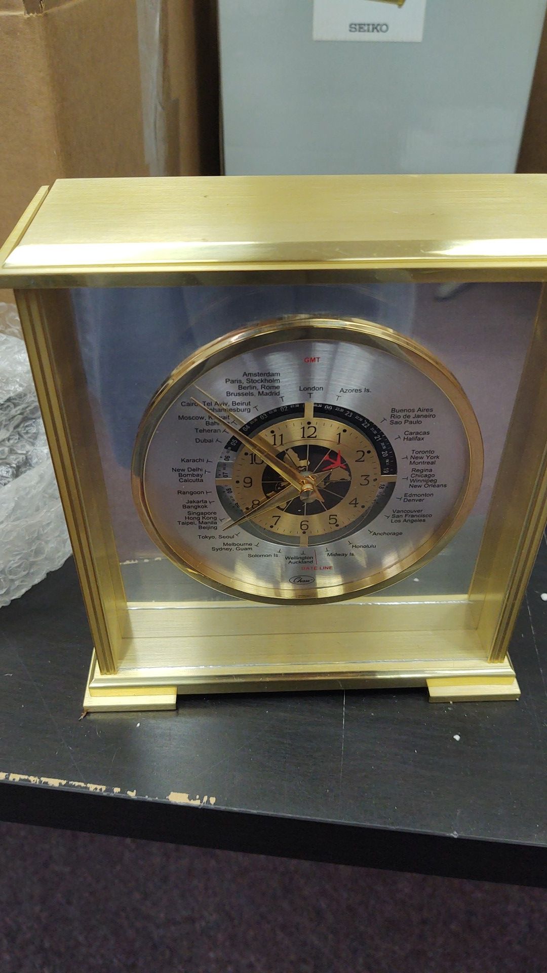 Seiko aviator world clock