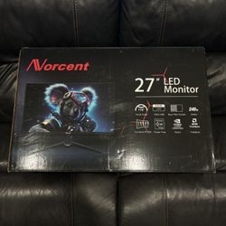 Norcent 27” FHD VA Gaming Curved Monitor