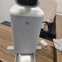 HHOLOVE Automatic Cat Feeder with Camera AI-Powered, 2k HD Video Night Vision, 5G/2.4G Wi-Fi Programmable, 2-Way Audio, Low Food Alert, Blockage Senso