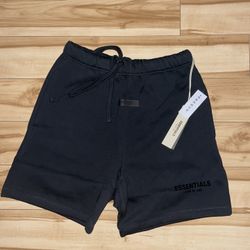 Black Essential Shorts 