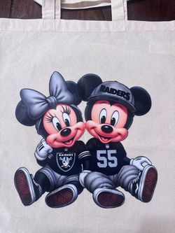 Raiders tote bag