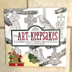 Hallmark THE ART OF KEEPSAKES -A Coloring Book inspired by Hallmark Ornaments