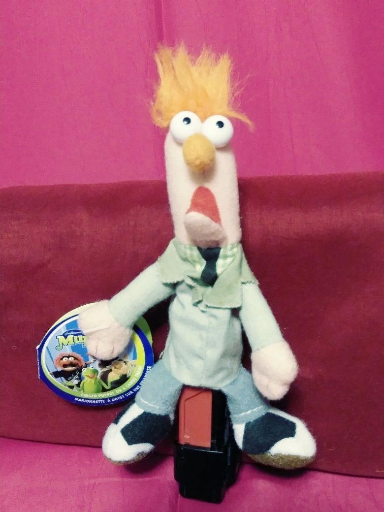 STARBUCKS BEAKER MUPPET FINGER PUPPET #16 RARE