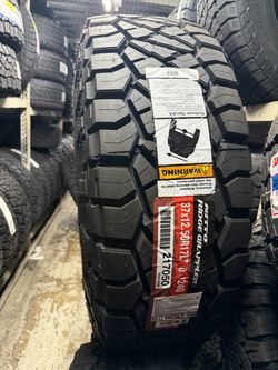 Brand new nitto ridge grappler in 37x12.50R17LT ‼️