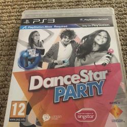 Dance star party PS3 move