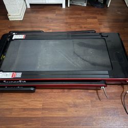 Superfit 2 In 1 Folding Treadmill 