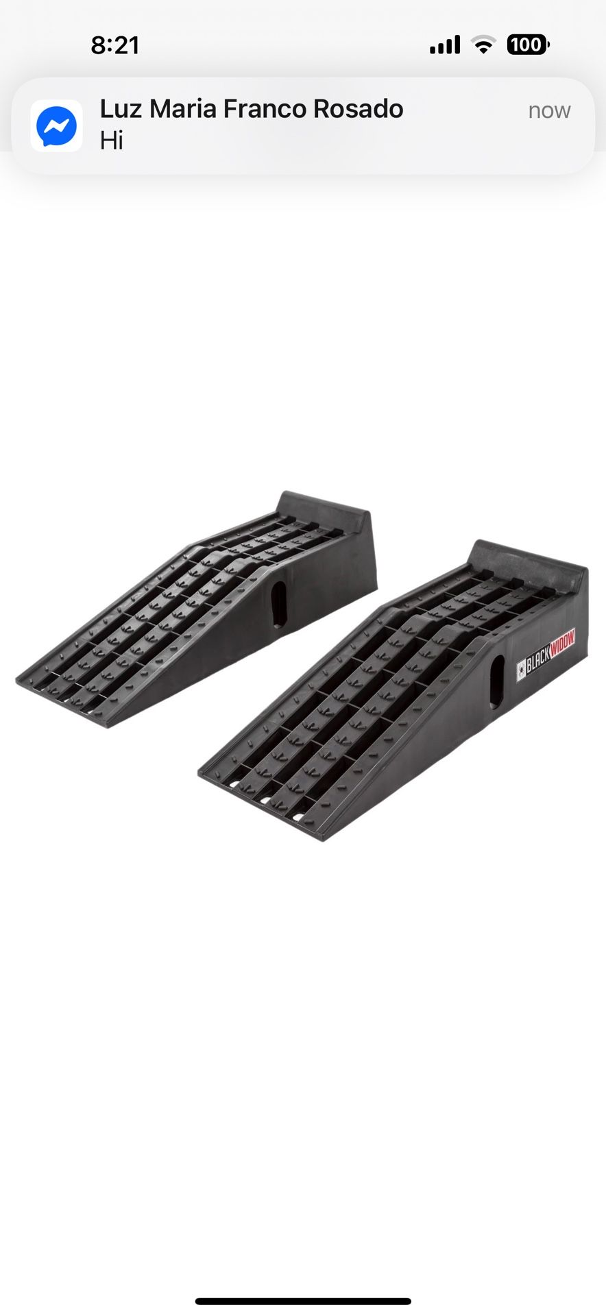BLACK WIDOW PSR 295 CAR RAMPS