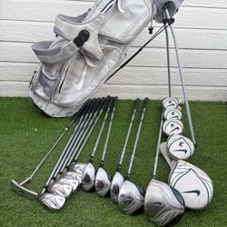 Ladies Nike Verdana Golf Set With Nike Xtreme Sport Stand Bag