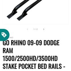 2018 DODGE RAM BED RAILS 