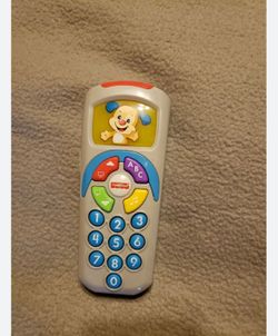 Fisher Price Musical Talking Light up Baby Girl Pup Cell Phone Tested and Works