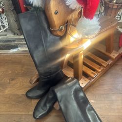 Women’s Leather Dress Boots 