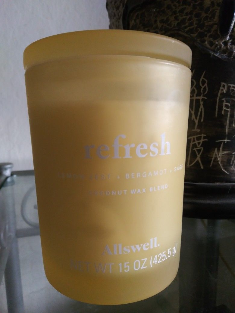 Alls well Refresh Candle.