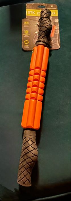 TriggerPoint GRID STK Hand Held Foam Roller Muscle Massage Foller Travel Orange