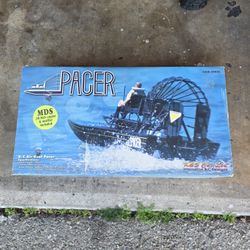 RC K & S Co Pacer RC Air Boat Pacer (Rare)