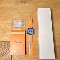 Apple Watch Series 7 / 45MM - Blue, Otterbox Strap and 2 Protector Cases