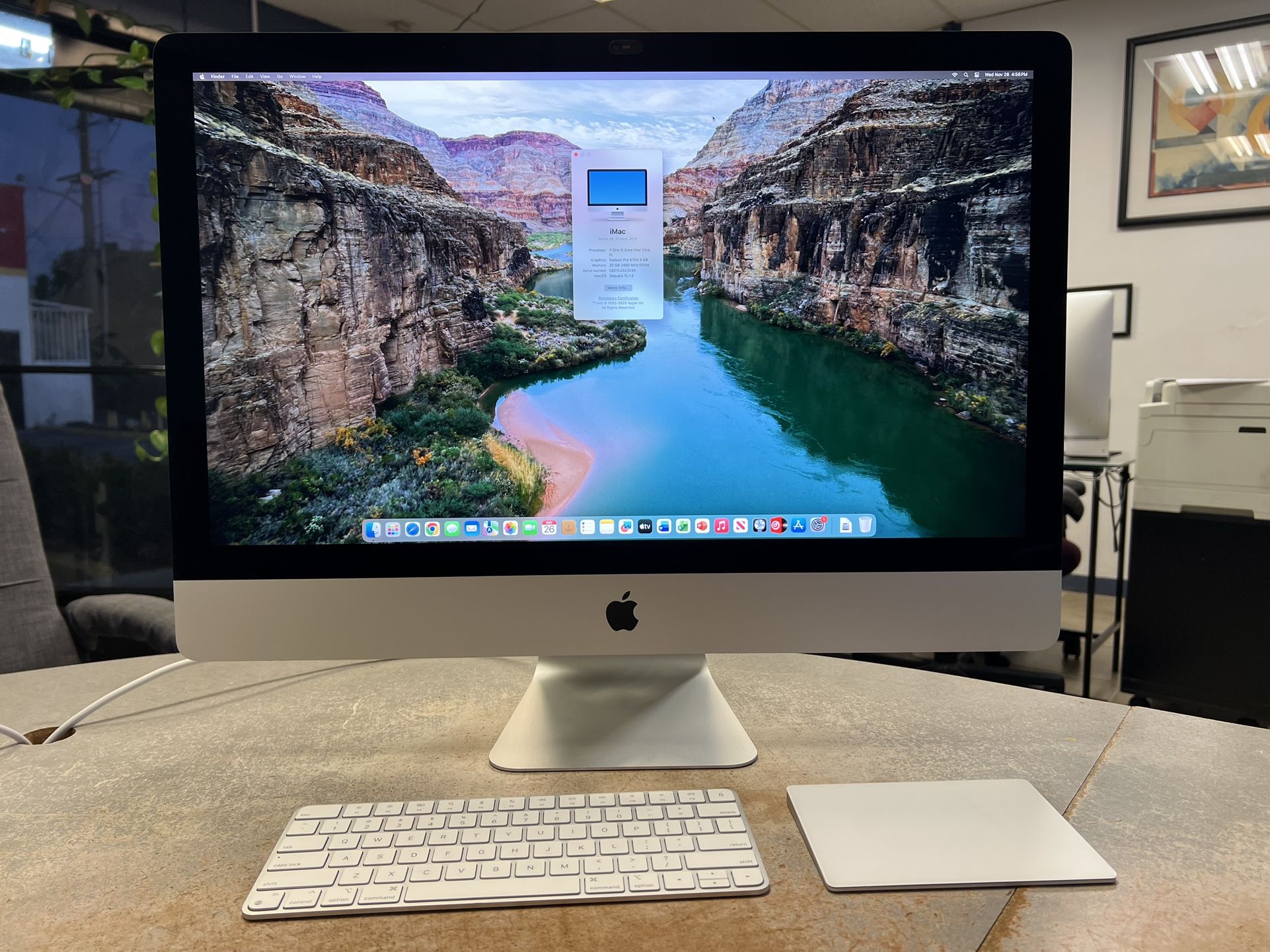 Apple iMac 27” 5K (2019) – Core i5 | 20GB RAM I 1TB Hybrid SSD