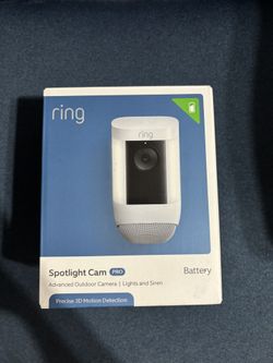 Ring Spotlight Cam Pro (Battery) Wi-Fi Security Camera