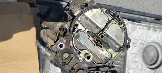 Rochester four barrel carburetor