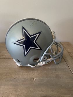 Troy Aikman Signed Dallas Cowboy Authentic Pro Line Helmet