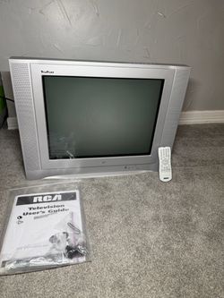 RCA TruFlat 20-Inch CRT TV with Remote & Manual