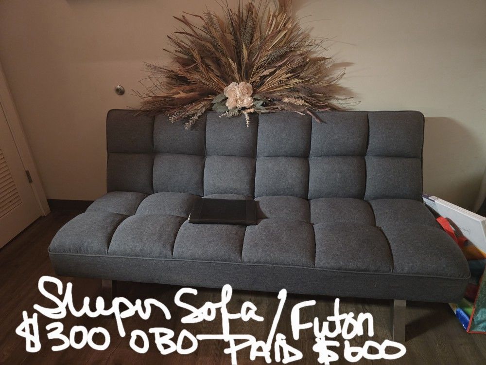 $600 Sleeper Futon Sofa 
