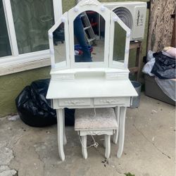 White Vanity