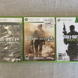 Xbox 360 Call of Duty: Modern Warfare Trilogy CIB (Complete With Manuals) TESTED