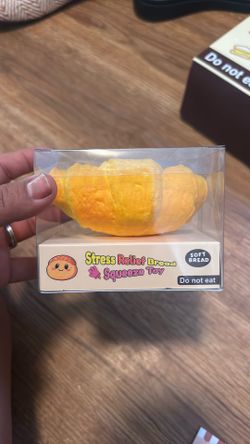stress relief bread squeeze toy