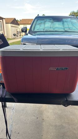Coleman Polylite Cooler Red