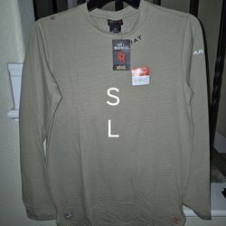 ARIAT FRC DRI FIT TAN PULL OVER SHIRTS 